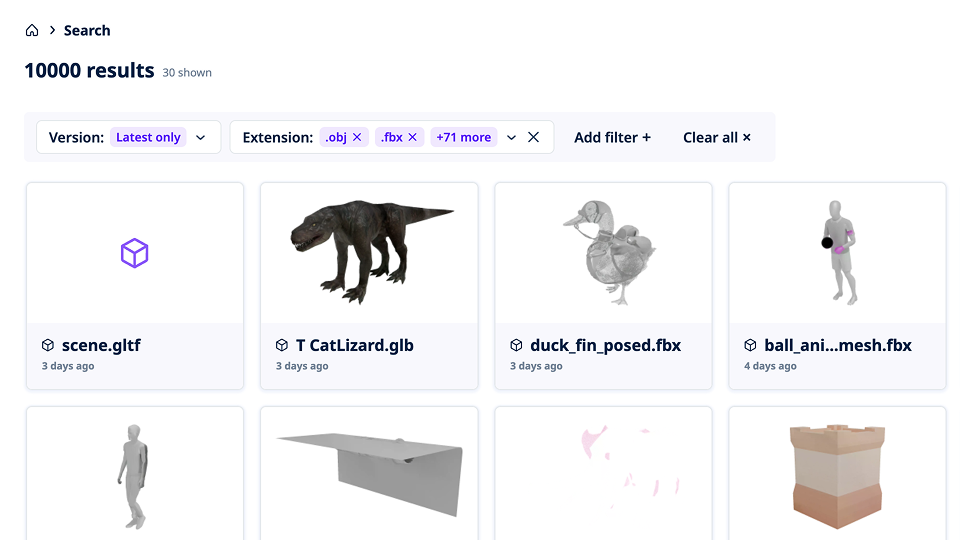 After: redesigned P4 DAM advanced filtering experience