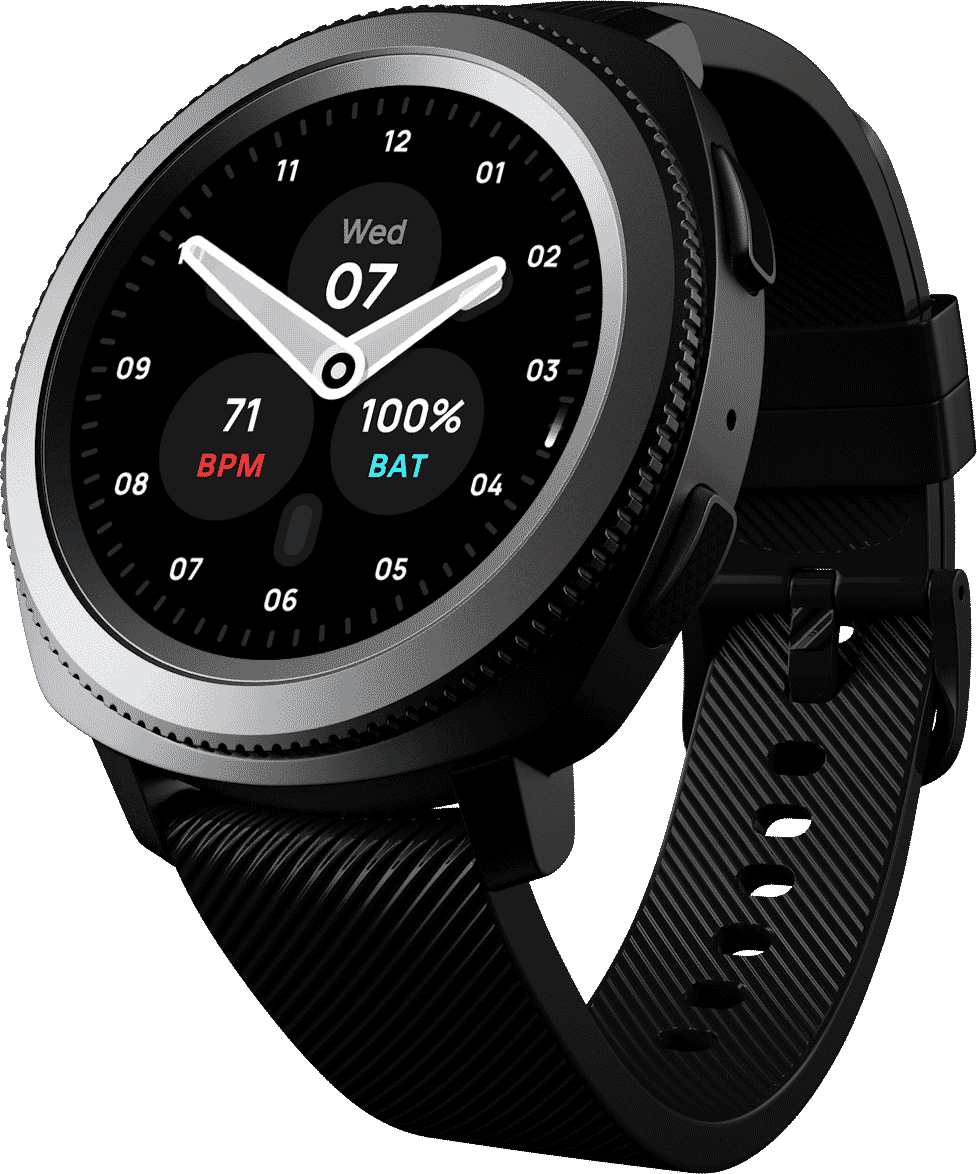 3D watch face mockups
