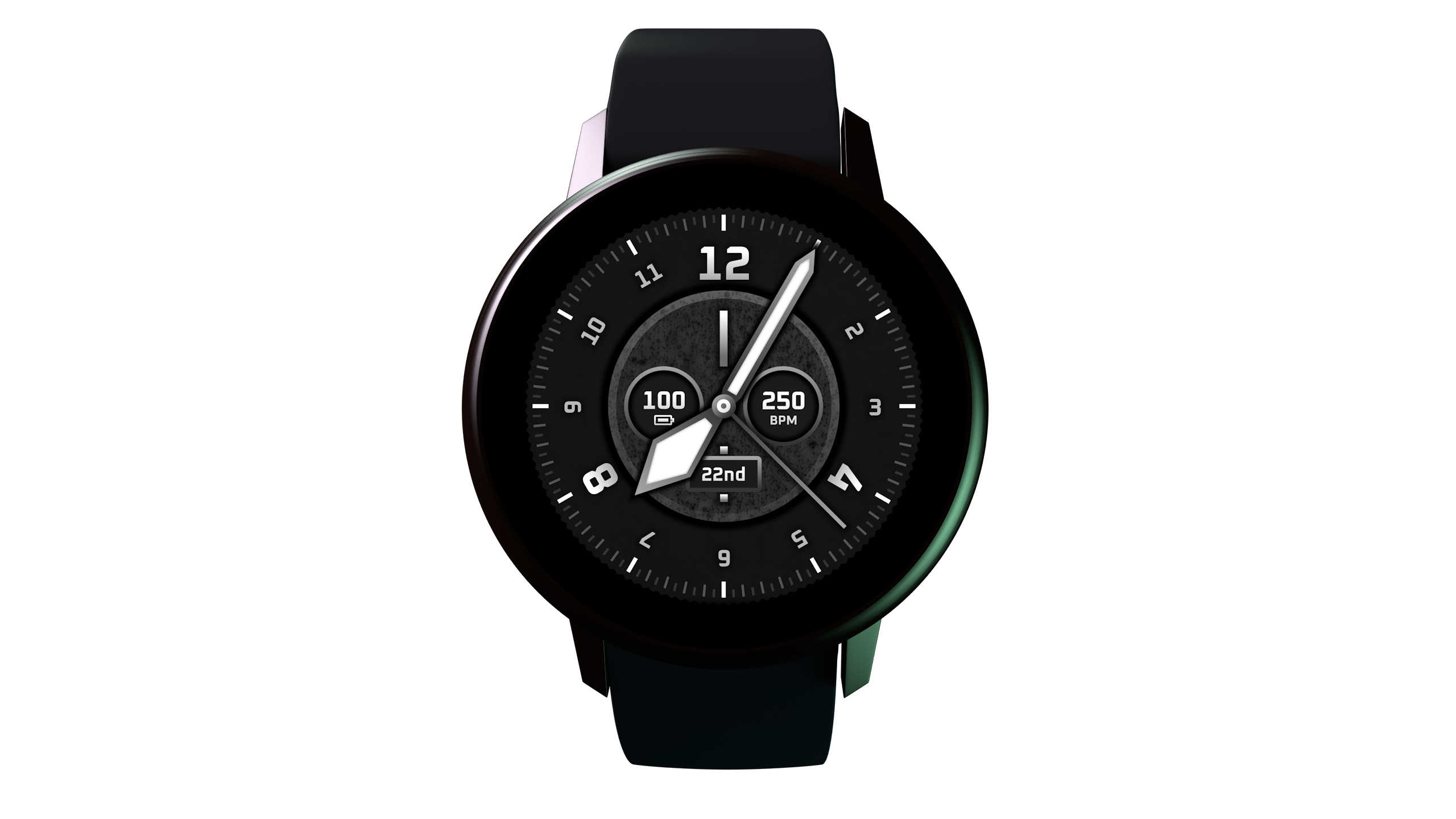 Classic Olympus watch face on Galaxy Watch Active 2