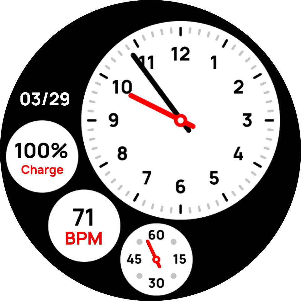 Olympus watch face