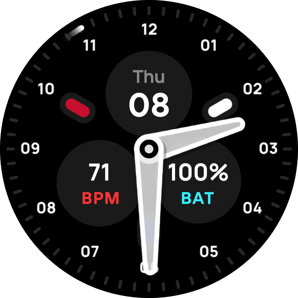 Trinity watch face